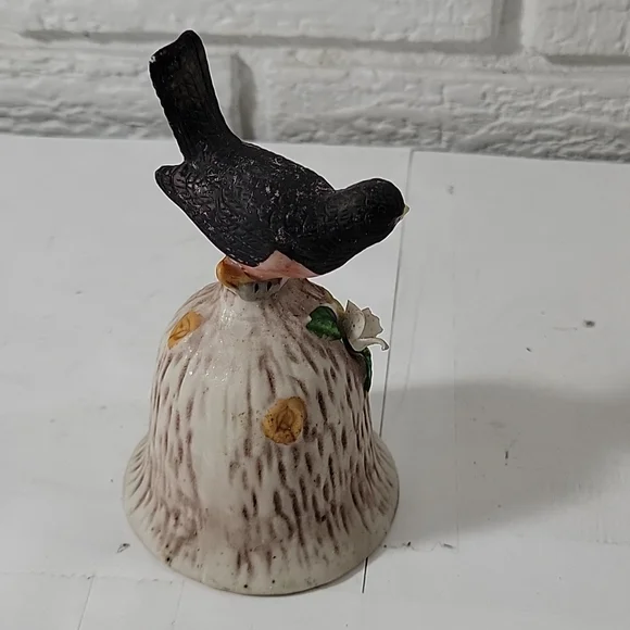 Vintage Bird on a Bell -- ITEM #519 - Picture 4 of 5